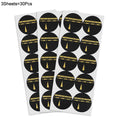 30/60pcs 4cm Umrah Mubarak Paper Stickers Muslim Islamic Party Gift Wrapping Decoration Eid Ramadan Candy Box DIY Label Sticker
