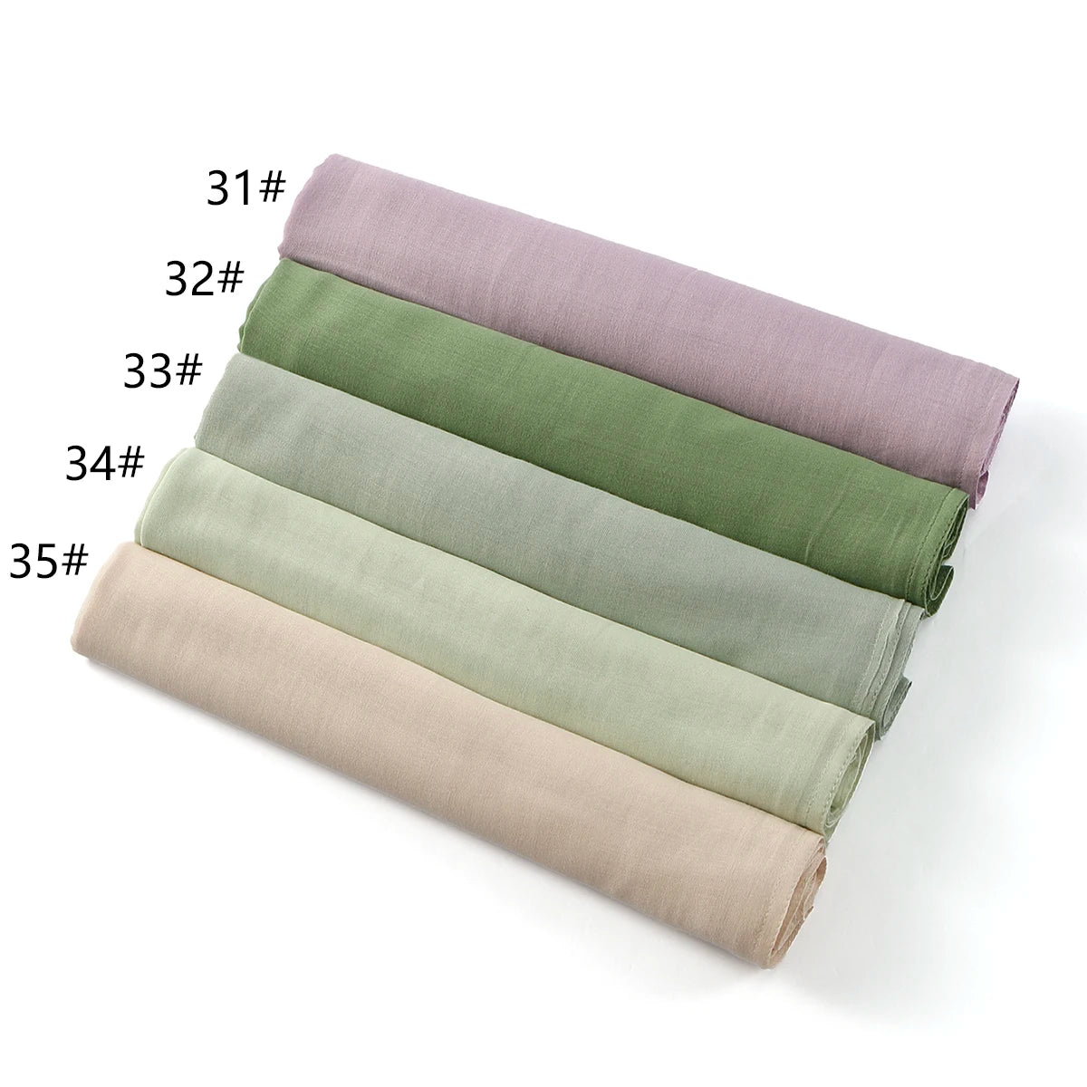 Cotton Rayon Modal Muslim Hijabs For Women Scarf Thin Plain Shawls Femme Musulman Soft Headscarf Islam Turban Headband 185*75CM