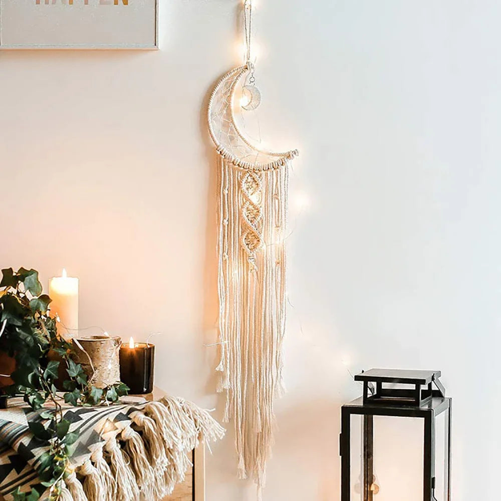 Runtow Nordic Bohemian  Woven Wall Hanging Ornaments Ramadan Decoration For Home EID Mubarak Party Suppiles Ramadan Kareem 2026