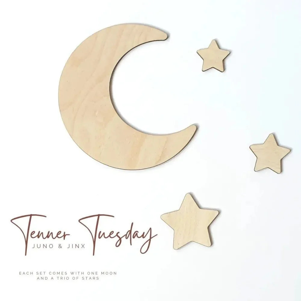 Nordic style children's room wall decoration moon stars wall hanging wall wall wall decoration scene decorate the bedroom room