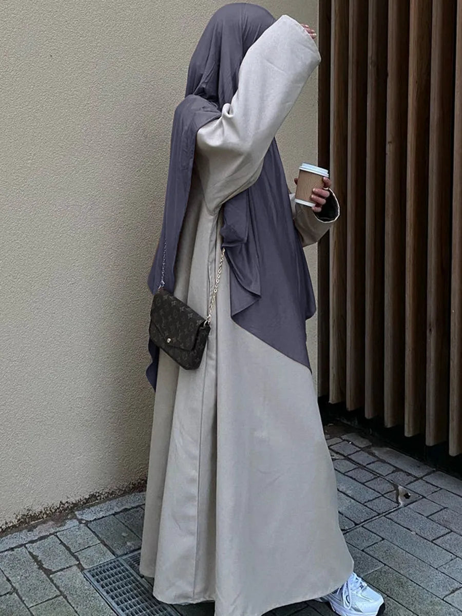 Middle East Muslim Women Arabic Dubai Abaya Ramadan Soft jersey Hijab scarf turban Femme musulman african Islam khimar Headscarf