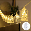 1pc Ramadan Lantern String Lights,59.06/118in LED Fairy Lights for Home Decor,Mosque,Islamic Festival,Religious Celebration