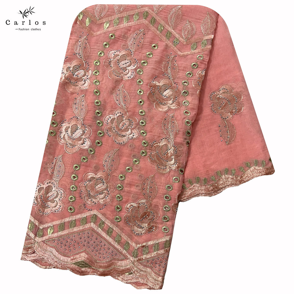 2026 New Dubai Scarf For Muslim Women African 100% Cotton Hijab Islam Hijab Pashmina Turban Headscarf Embroidery Shawls