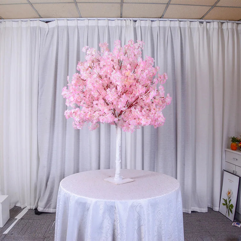 Sakura Artificial Flower Tree Weeping Willow Plants Suitable for Indoor Outdoor Home Wedding Party Garden Shopping Mall Decorati