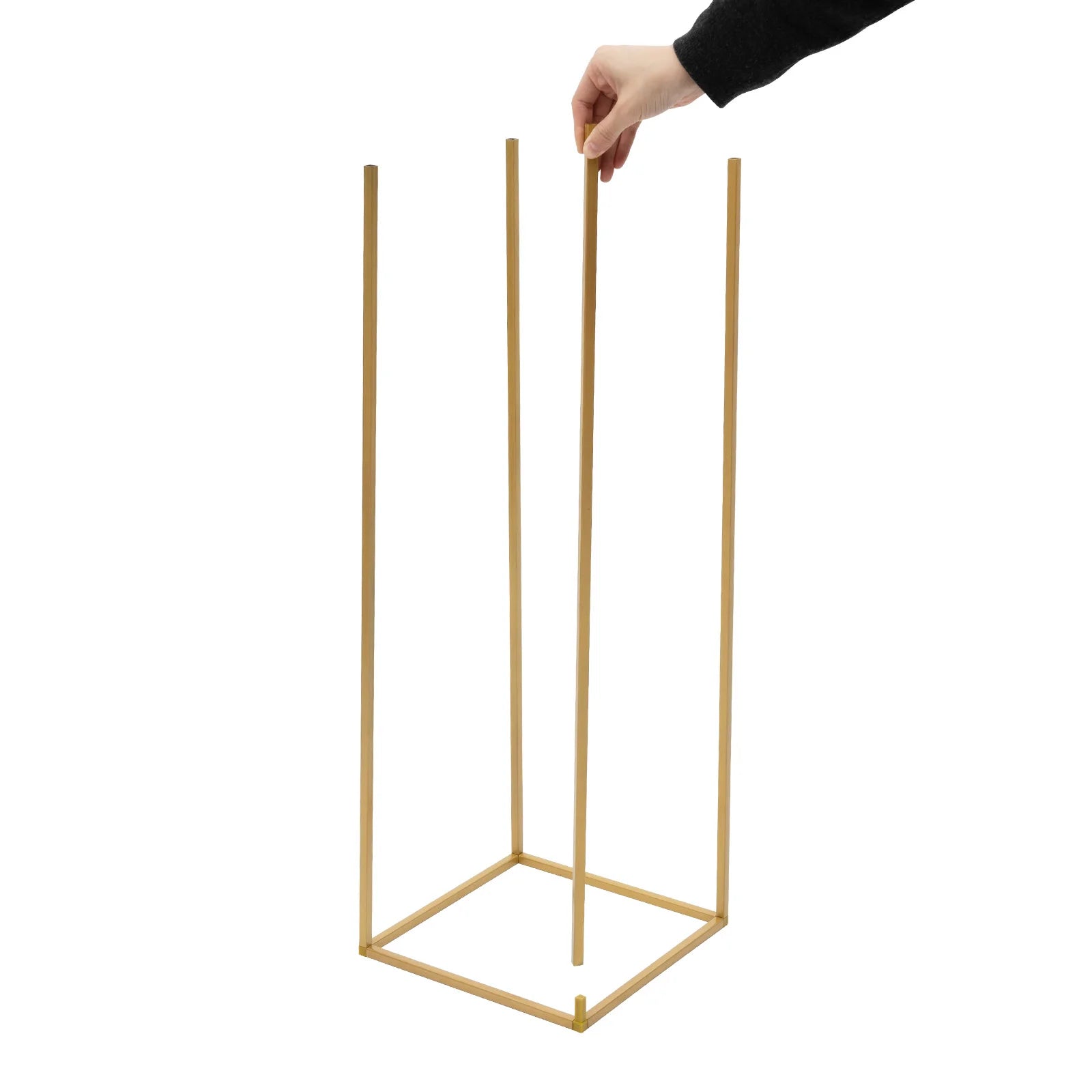 10Pcs 80cm Geometric Metal Stands Flower Vase Holders Wedding Party Centerpiece