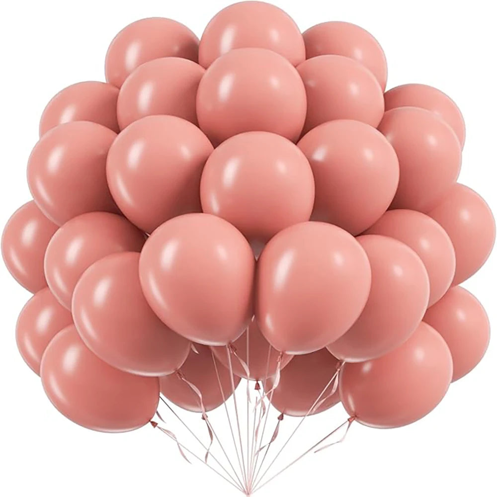 Pastel Pink Blue Balloons Black White Red Balloon Birthday Party Baby Shower Wedding Gender Reveal Birrthday Party Decoration