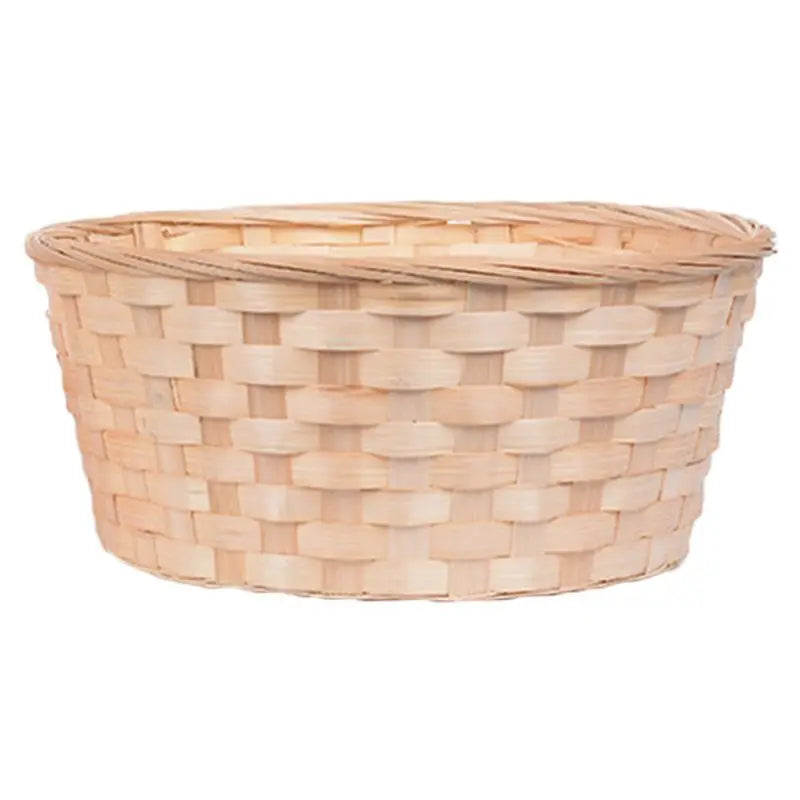 Practical Round Wicker Basket Hampers Woven Bamboo Fruit Bread Basket Storage Hamper Blanket Hamper Baskets