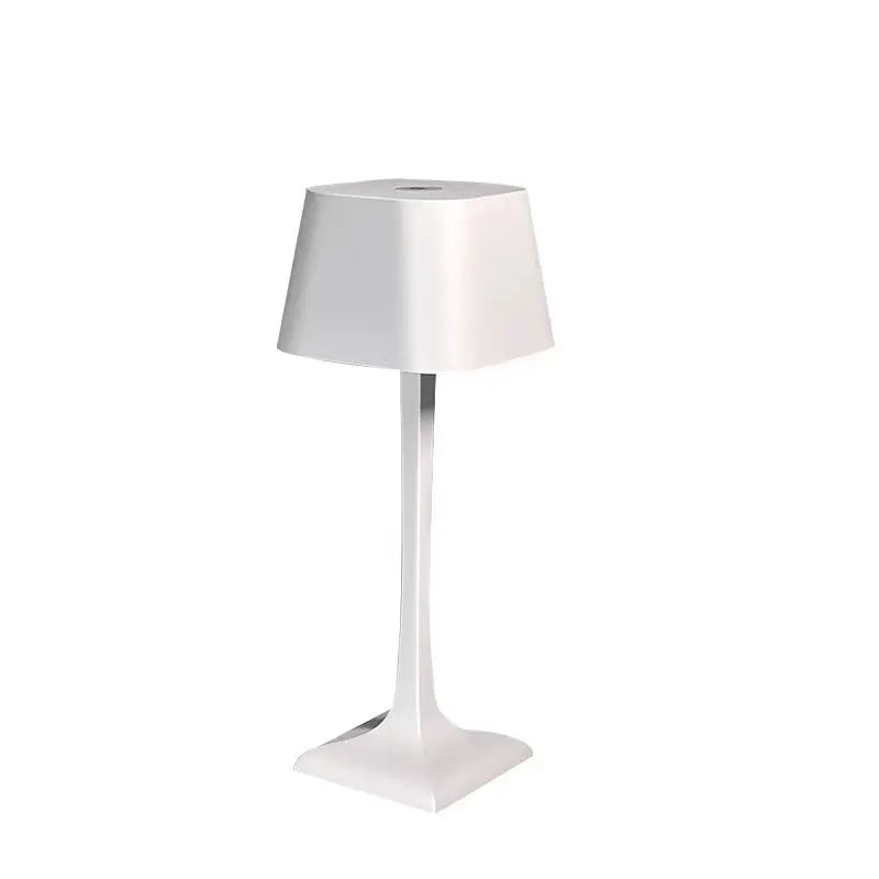 Home and hotel decoration Nordic luxury wireless dimmable portable rechargeable table lamp in gold and black