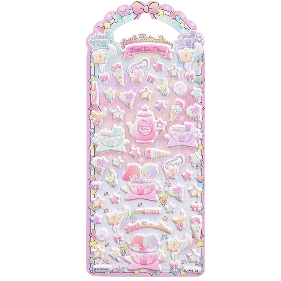 3D Gemini 3D Stickers Handmade Puzzle Cartoon Decorative Stickers Mobile Phone Stickers Festival Gifts