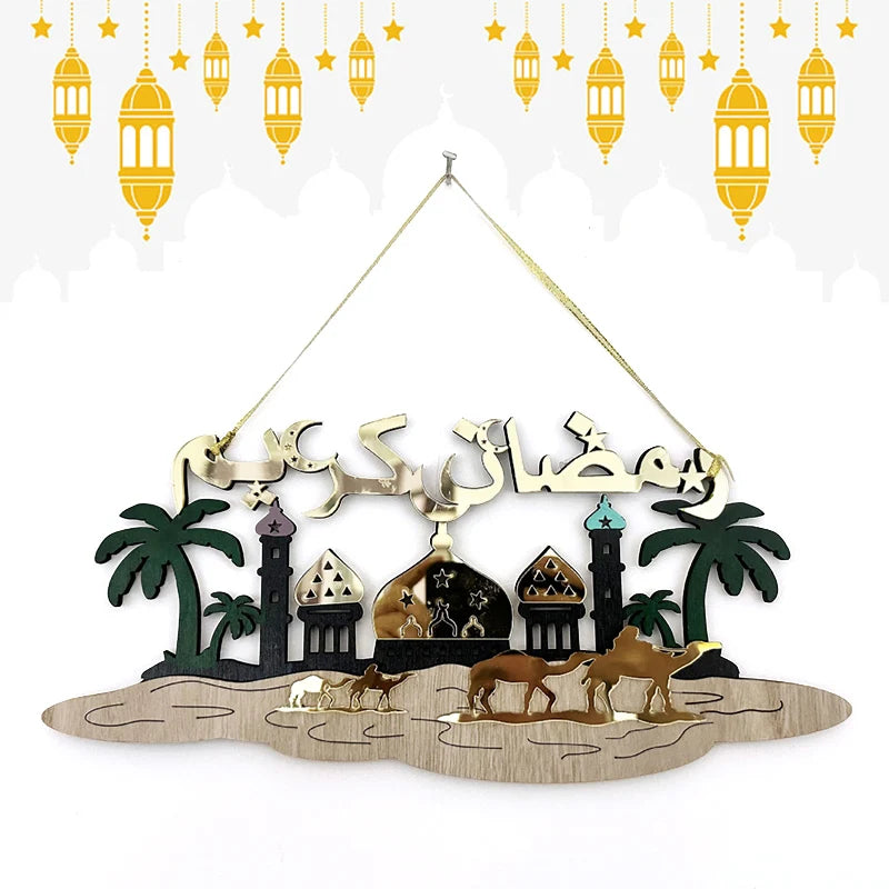 Ramadan Decorations 2026 Eid Al-Fitr Ramadan Hanging Decoration Accessories Muslim Ramadan Background Hanging Ornament