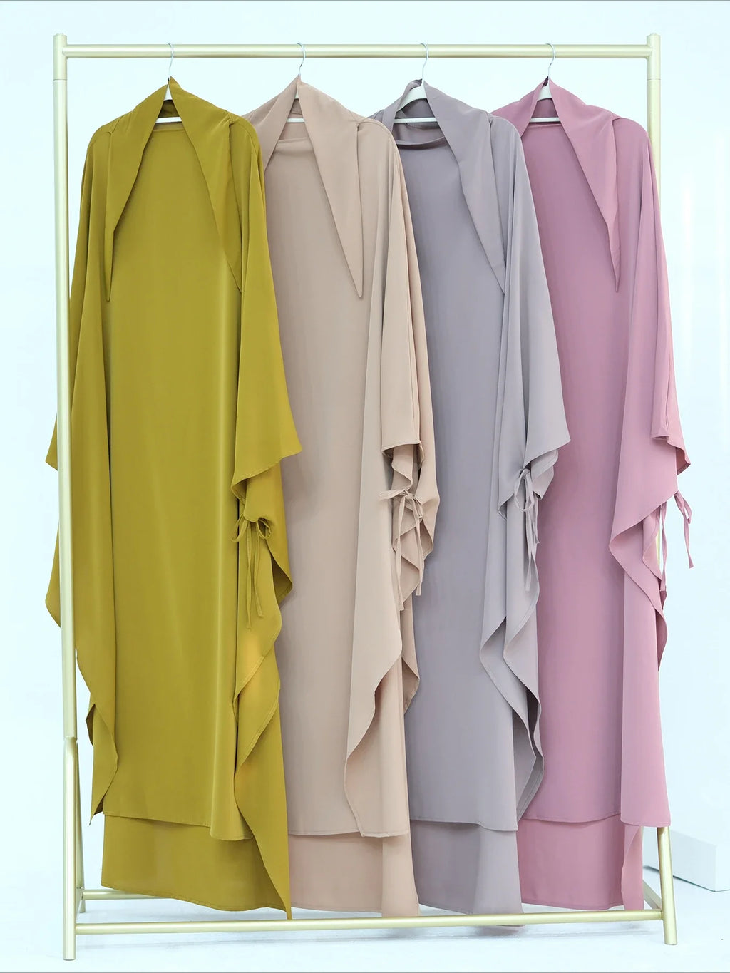 Muslim Long Khimar Headscarf Hijab for Women Abaya Praying Turban Scarf Headscarfs Long Scarves Head Wrap Shawl Femme Headdress