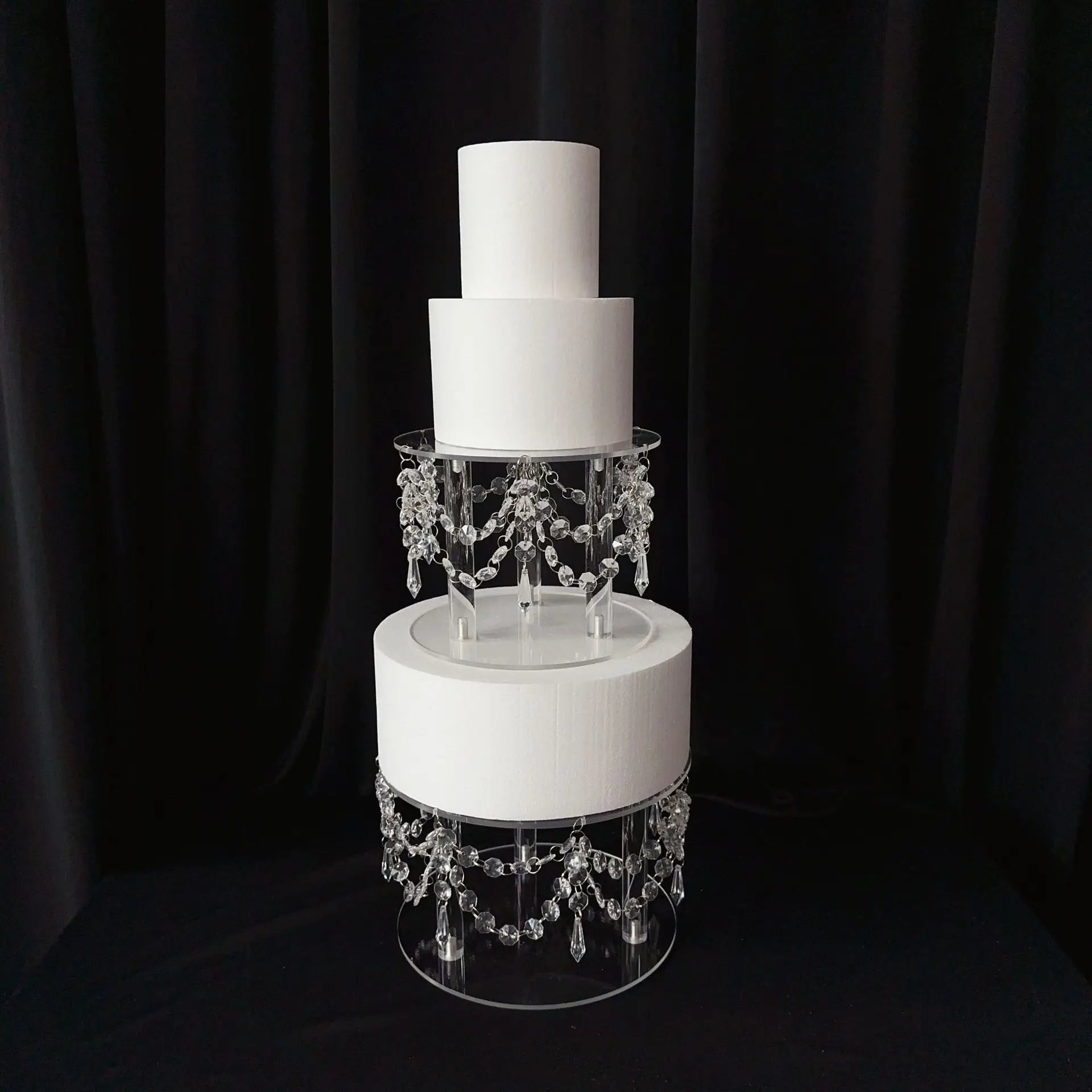 Hot sale new style wedding acrylic cake stand wedding scene layout crystal cake stand wedding supplies