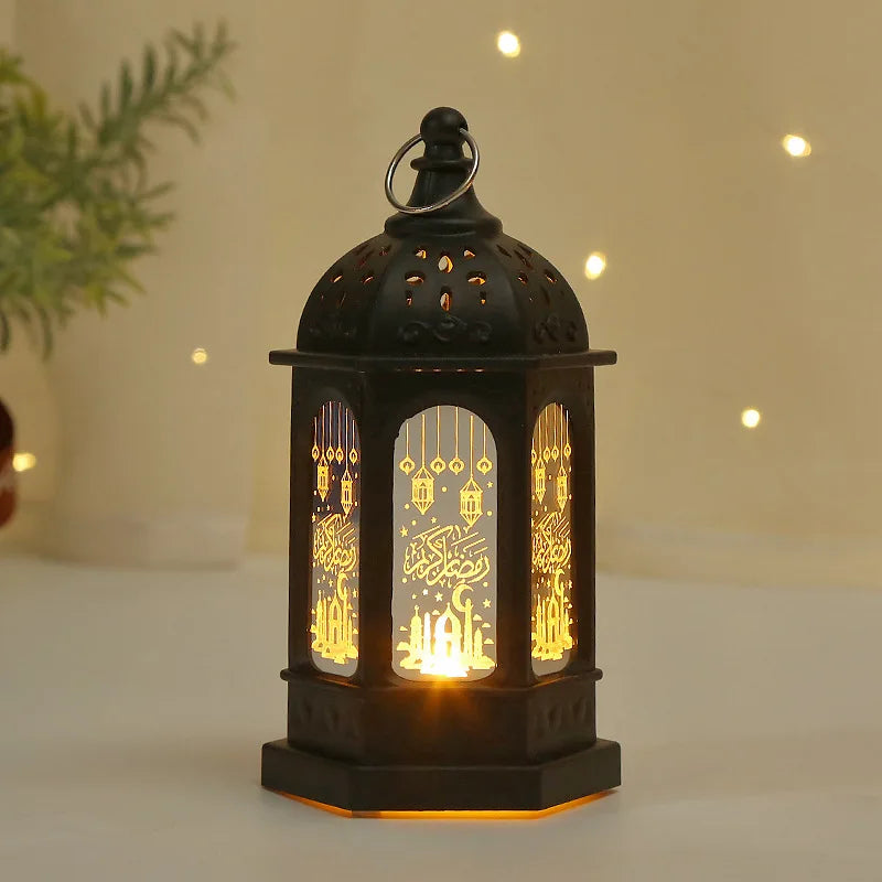 Eid Mubarak LED Lantern Light Ramadan kareem Decorations for home 2026 Islamic Muslim Party Decor Ramadan Mubarak EID Al Adha