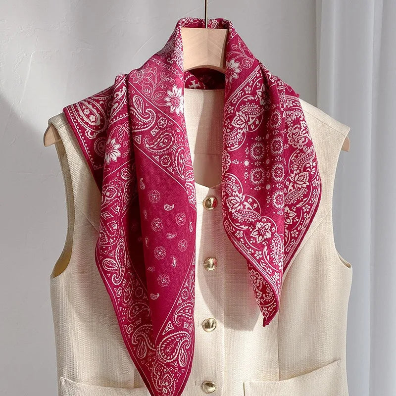 Scarf for Women Shawls Wraps Foulard Scarves Pashmina Female Hijab Bandana Bufanda New Kerchief