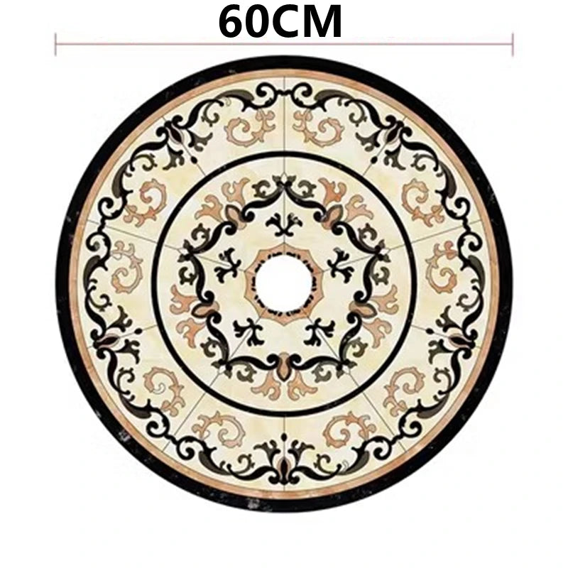 Creativity Ceiling Decorative Parquet Floor Ceiling Lamp Decorative Cover Waterproof Self-adhesive Stickers Living room Decorate