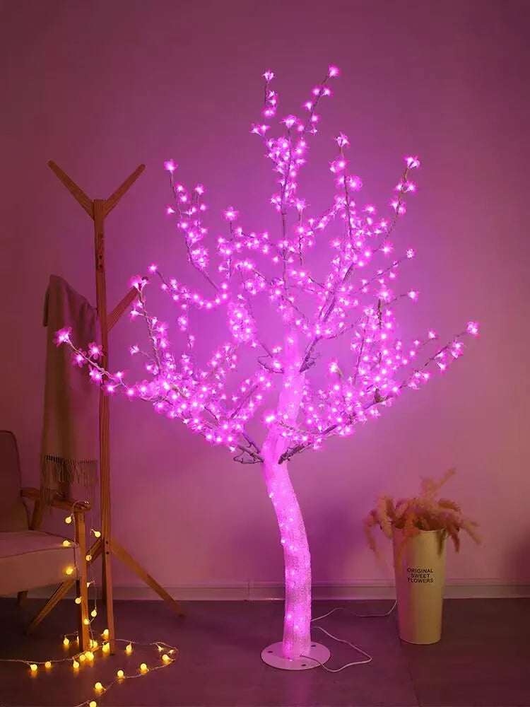 Cherry Blossom LED Christmas Tree Lights – 1.5m / 5ft Indoor & Outdoor Decorative Lighting