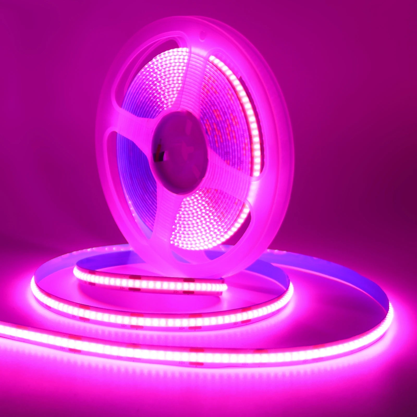 5V COB LED Light Strip With Touch Dimmer/ON OFF Switch/3Key Dimmer 320LEDs/M High Density LED Lamp Room Bar TV Backlight 9Colors