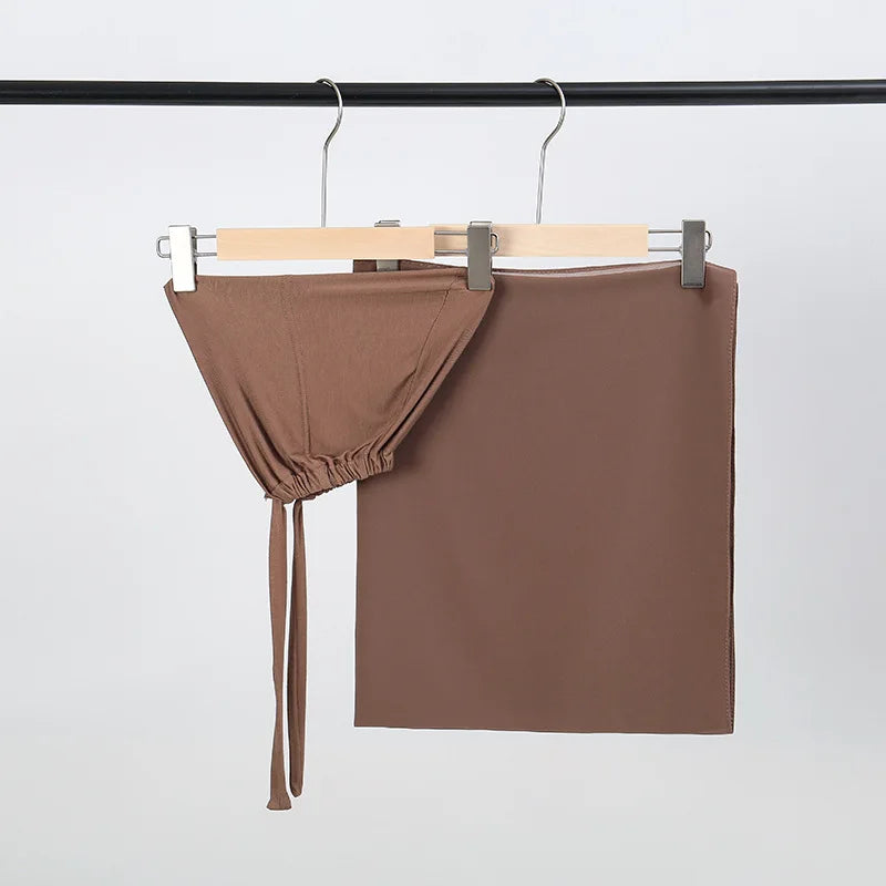 Women's Soft Muslim Hijab Breathable Cotton Headscarf Non-Irritating Wrap High-Quality Pure Cotton Fabric Moisture-Wicking