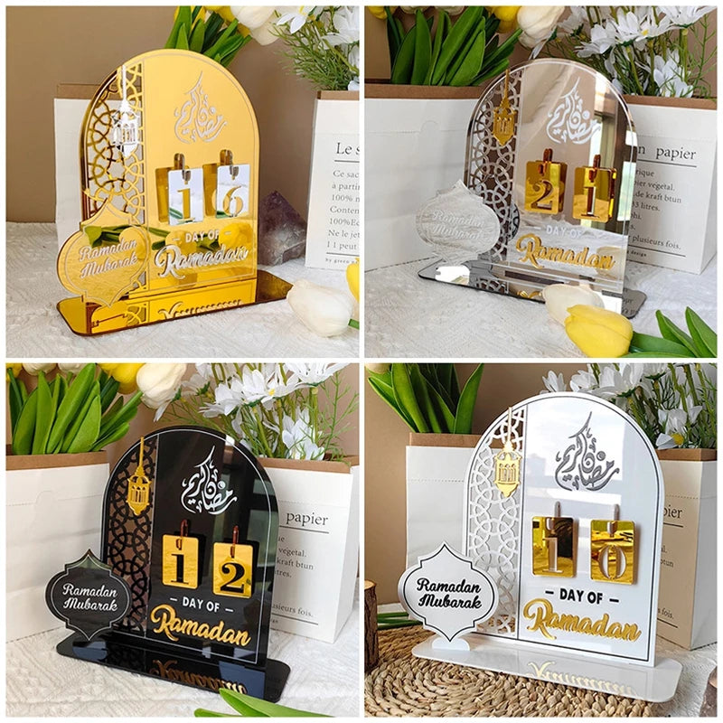 2026 Ramadan Countdown Calendar Eid Advent Calendars Muslim Islamic Eid al-Fitr Decorations Eid Mubarak Gifts