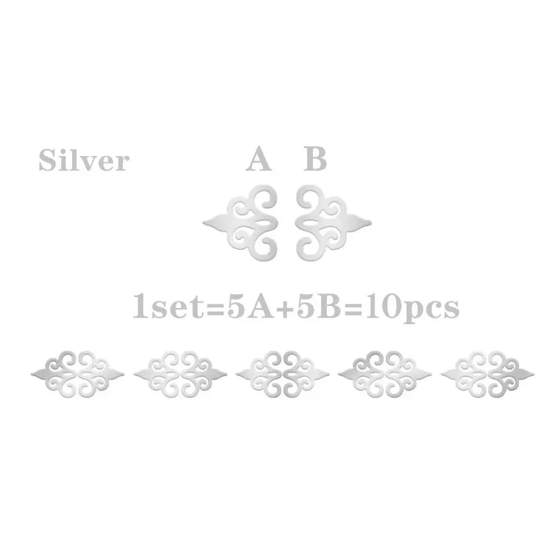 10Pcs 3D Acrylic Mirror Diagonal Lace Wall Stickers Porch Wardrobe Border Decoration Wall Decals Peel & Stick Home Decoration
