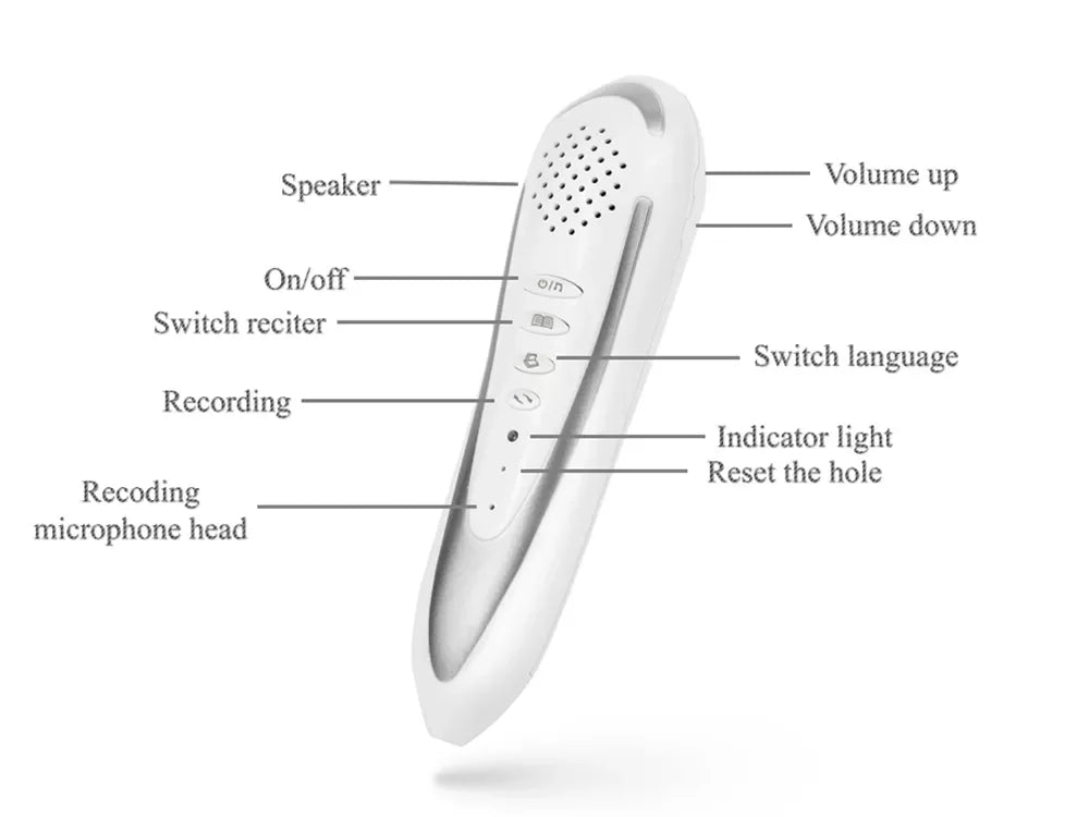 Digital Quran Read Pen MP3 Player Word by Word with Multiple Translations Muslim Gift