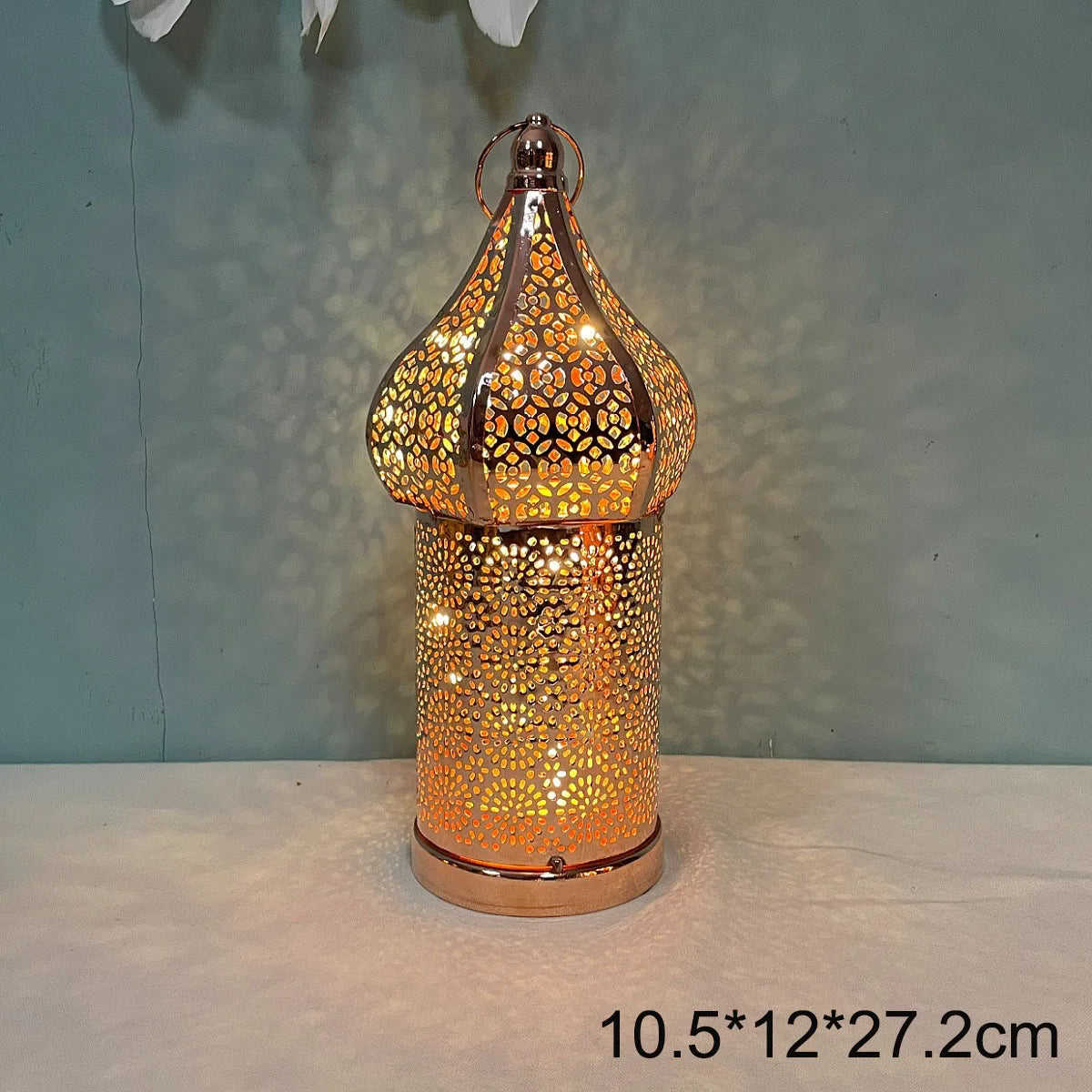 Battery Powered Eid Lights Decorations for Home Masjid Lanterns Ramadan Kareem Mosque LED Night Light Islam Muslim Party Supplie
