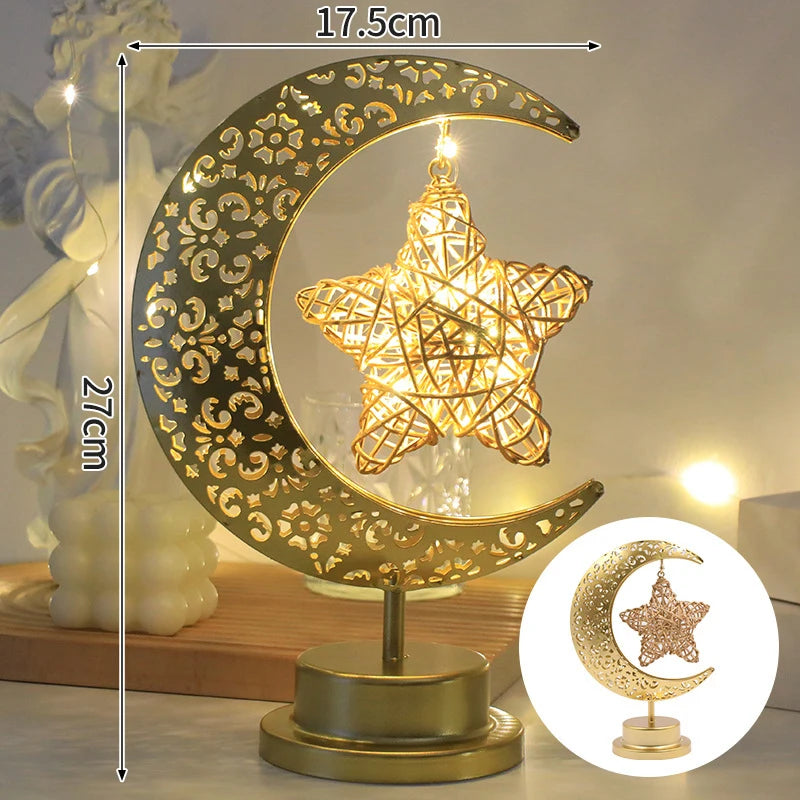 Ramadan Decoration 2026 Ramadan Light Desk Accessories Ied Mubarak Party Decorations Islamic Muslim Light Gifts