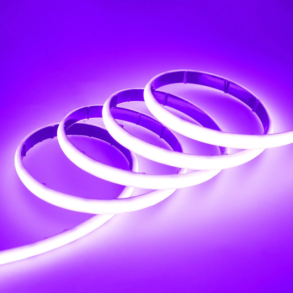 IP68 Waterproof Solar Powered COB Neon Strip 24V 320Leds 3000K 4000K 6000K Red/Green/Blue/Yellow Flexible Ribbon Rope LED Light