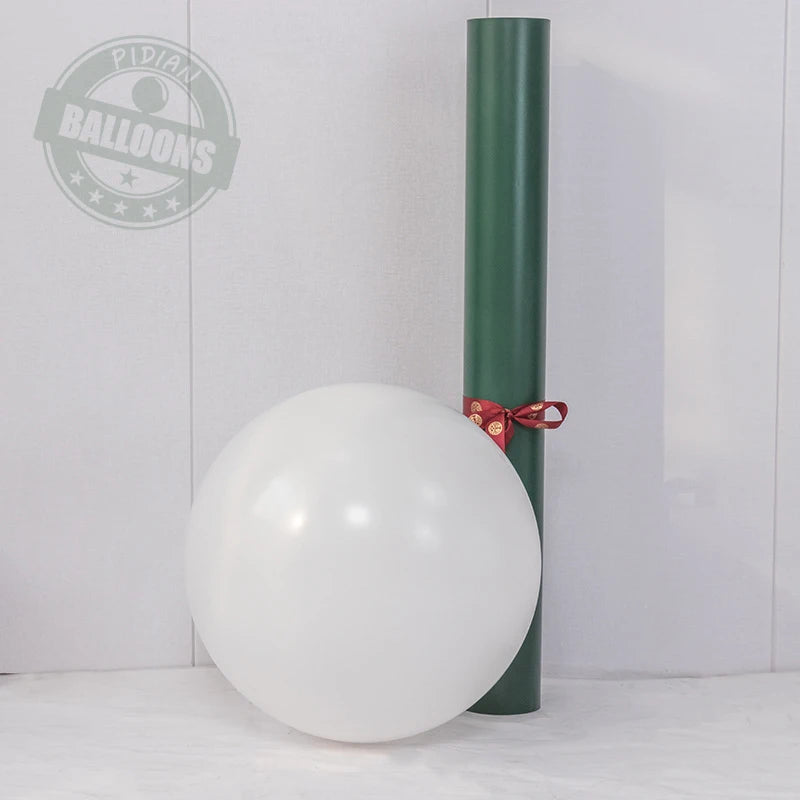 Thickened Matte Pure White Round Balloon 5" 10" 12" 18" 36" Giant Latex Helium Ballons Girl Birthday Decoration Wedding Decor