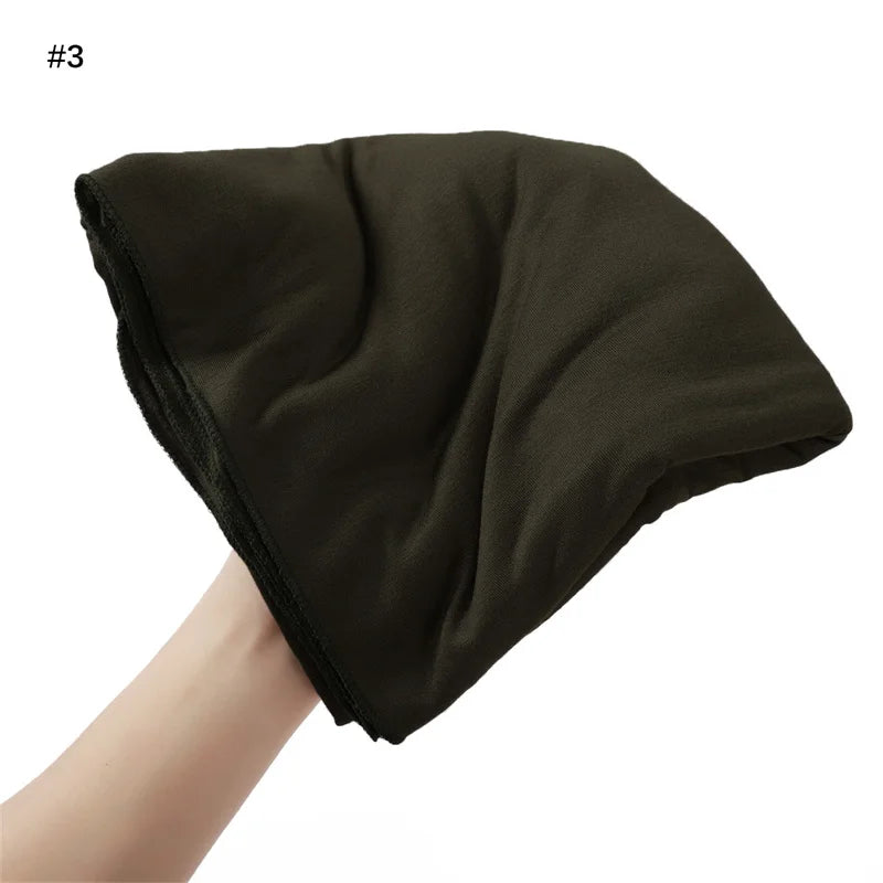 80*180cm Big Size Modal Rayon Cotton Jersey Hijab Scarf Ramadan Long Muslim Shawl Plain Soft Turban Wraps Women Headband