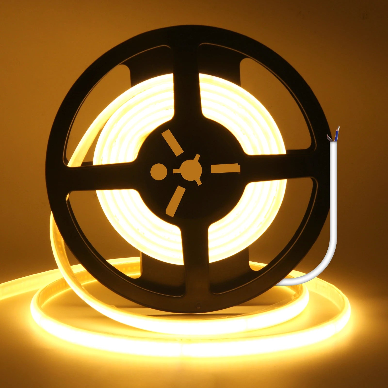 IP65 COB Self-adhesive Tape LED Neon Light Strips AC 230V RA90 Waterproof Outdoor Garden FOB Ribbon Lamp 2Pin Wire/EU Power Plug