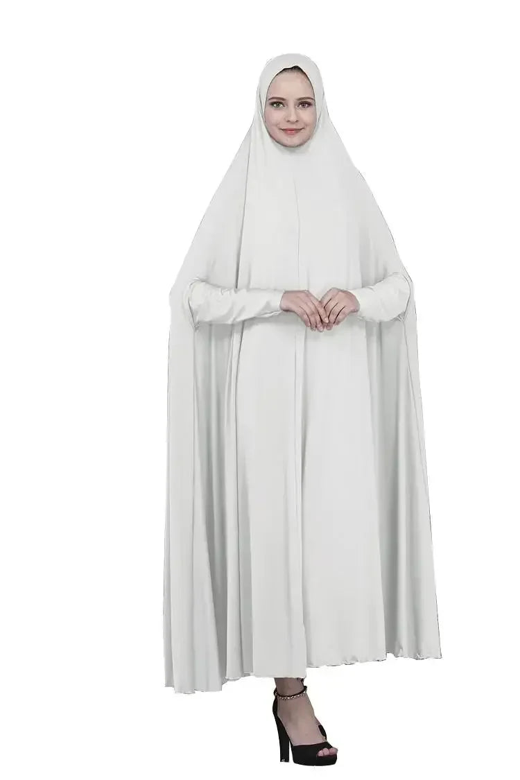 Eid Ramadan Abaya for Muslim Women Overhead Khimar Prayer Dress, Modest Islamic Caftan Arabic Robe Kaftan