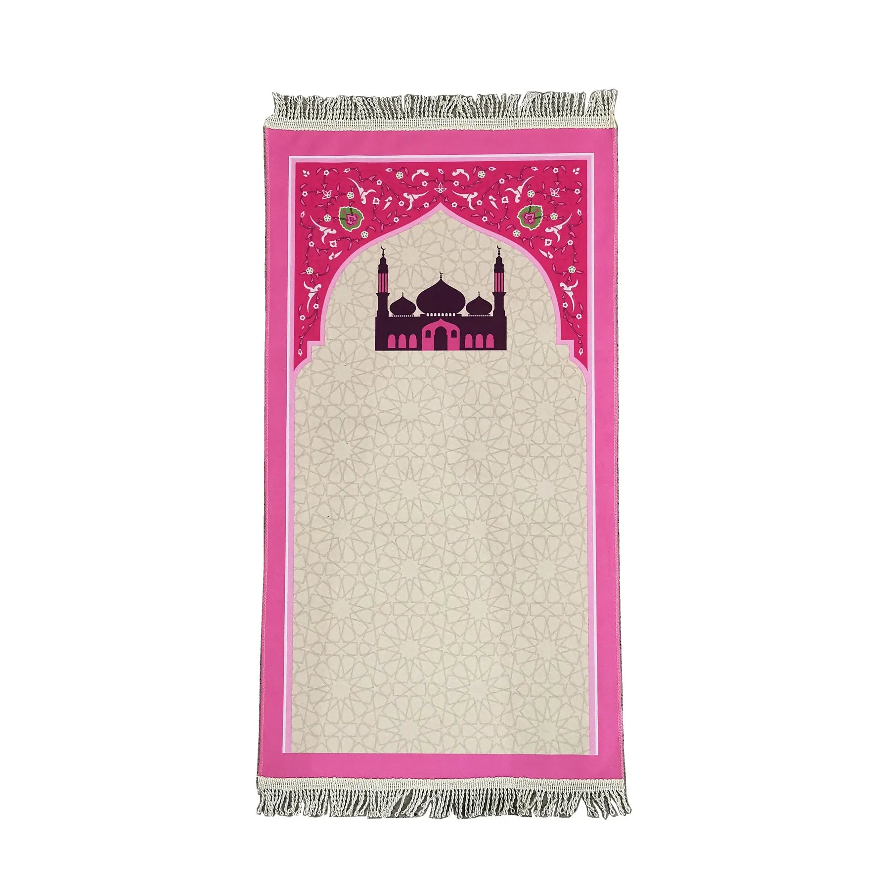 Muslim Children Prayer Rugs Islamic Kids Hajji Gift Mat Janamaz Sejadah