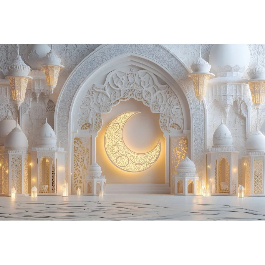 Ramadan Decorations Backdrops Moon Star Castle Islamic Muslim Eid Party Religious Celebration Portrait Photography Backgrounds