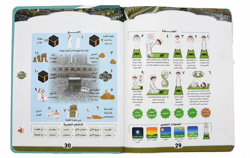 Bilingual Arabic-English Interactive E-Book for Kids Learning Alphabets &amp; Quran