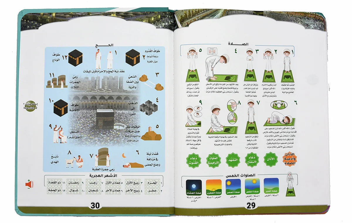 Bilingual Arabic-English Interactive E-Book for Kids Learning Alphabets &amp; Quran