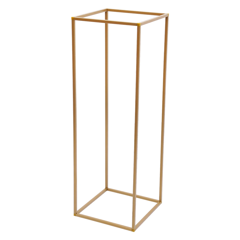 10PCS Metal Flower Stand Geometric Flower Vase Stand Road Lead Rack for Table Centerpieces Party Elegant Floral Arrangement