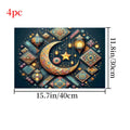 Ramadan meal mat, suitable for daily home, restaurant, outdoor picnic use, Eid al Fitr