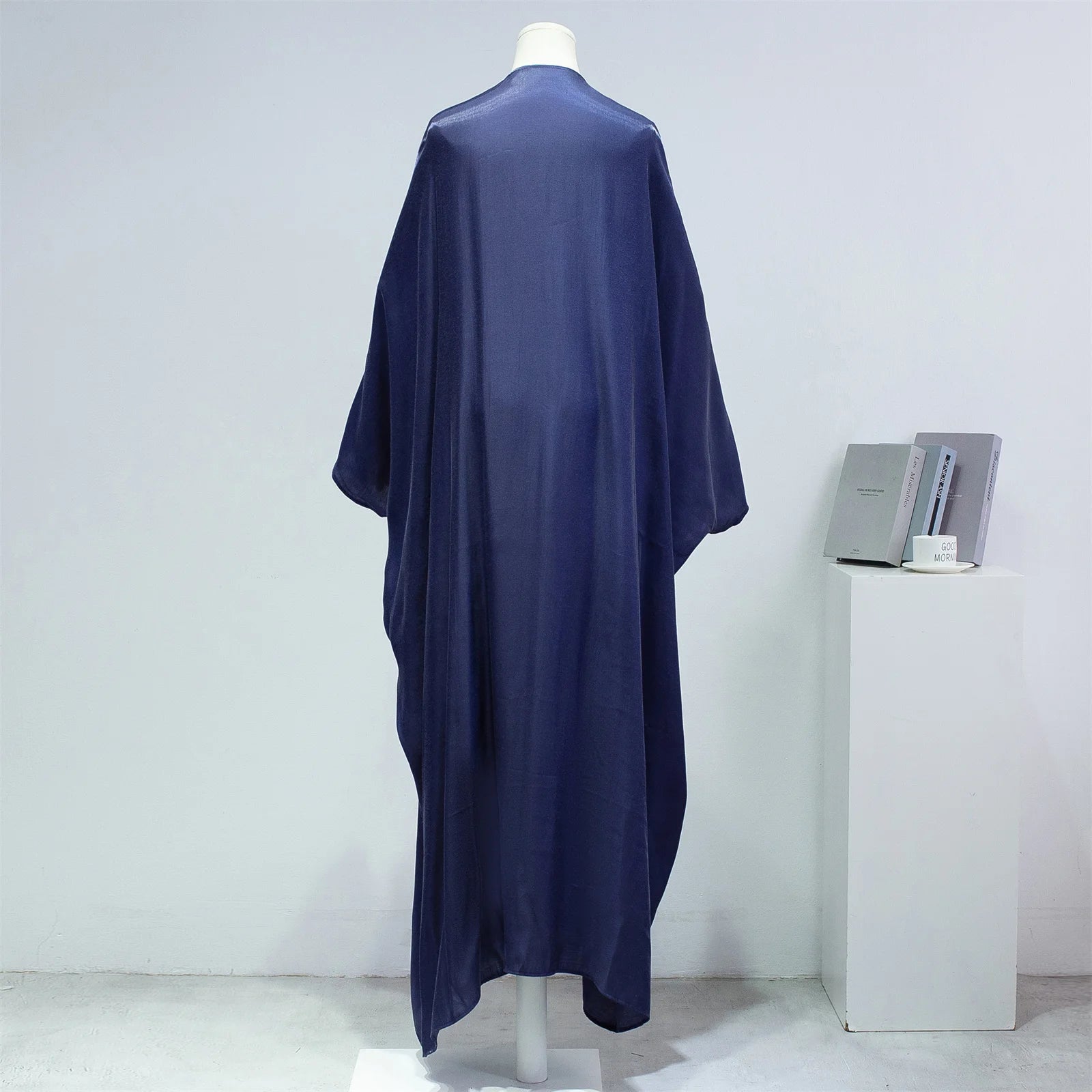 Muslim One-Piece Prayer Abaya for Women – Smocking Sleeve Kaftan Jilbab Cardigan Coat Islamic Robe Dubai Turkish Style