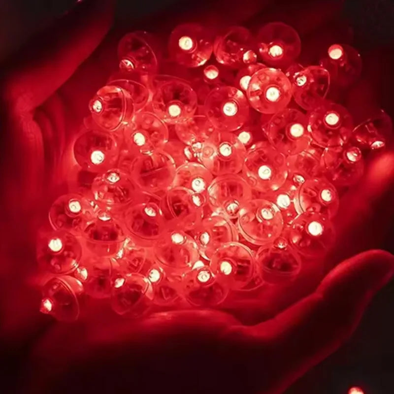 50/100 Pcs LED Balloon Lights Mini Round Ball Balloon night light LED Flash Lamp for Paper Lanterns Wedding Party Decorations