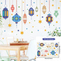 Eid Mubarak Wall Stickers Kareem Ramadan Decoration 2024 For Home Islamic Muslim Party Decor Mubarak Ramadan Window Sticker Gift