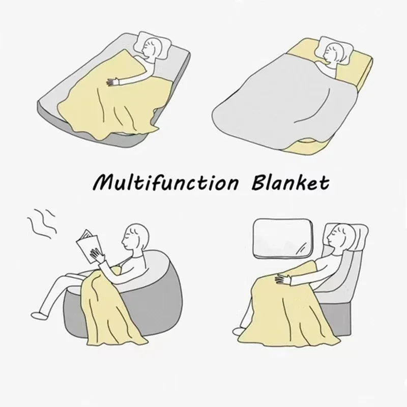 Sun Moon Blanket Star Space Psychedelic Black and White Print Throw Blanket for Couch Bed Sofa