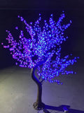 Natural Tree Trunk LED Artificial Cherry Blossom Tree Light – Outdoor & Indoor Decorative Lighting