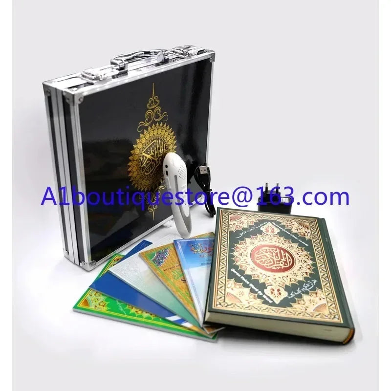 8GB Quran Reading Pen with Book Set & Multi-Language Translator M10 Quran Reader