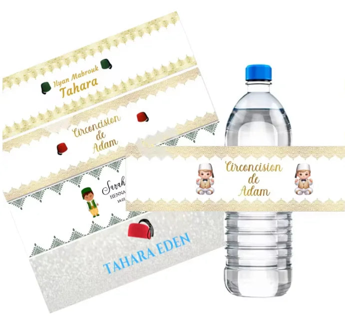 Zam Zam Water Refillable Plastic Bottle for Islamic Events & Umrah