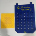 2026 Eid Mubarak Countdown Calendar Ramadan Muslim Party Hanging Calendar Decoration Craft Eid Al-adha Desktop Ornaments Gifts