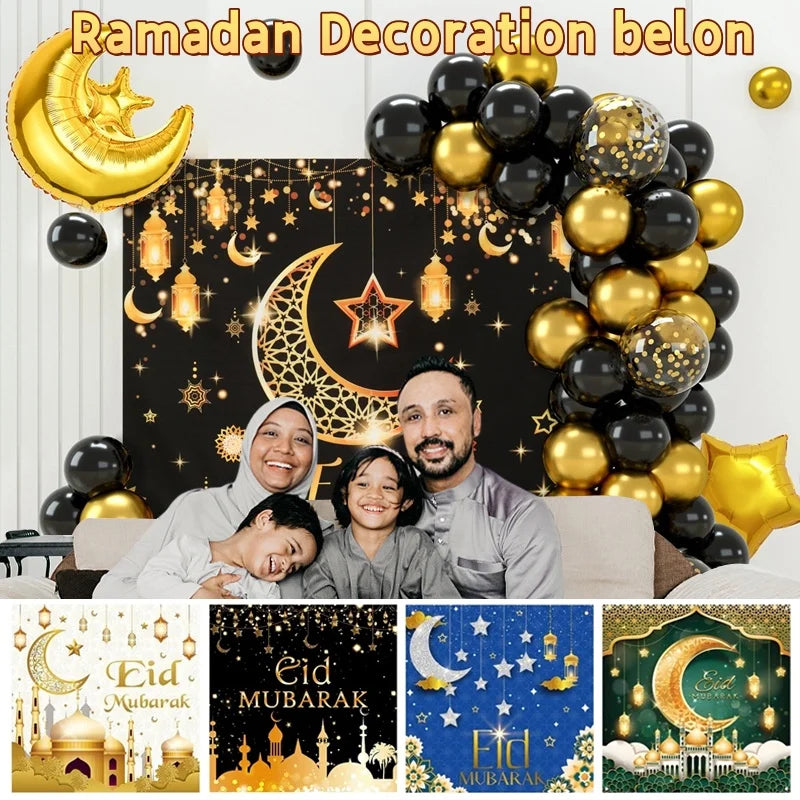 Ramadan Decoration 2026 Ramadan Ballons Islam Muslim Accessories Islamic Party Decor Muslim Gift Ramadan Home Decor
