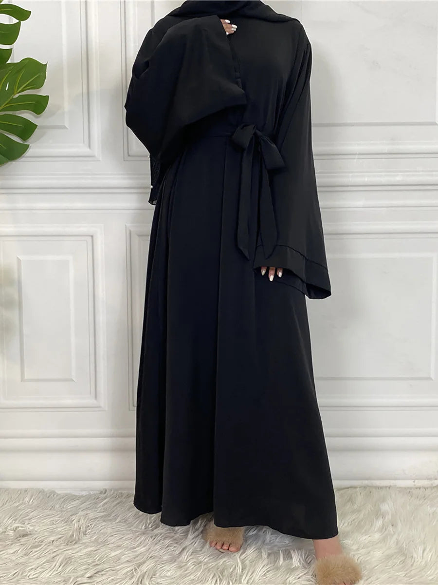 Modest Abaya Ramadan Musulman De Mode Maxi Robe Turkey Kaftan Islamic Clothing Muslim For Women Hijab Dress Caftan Vestidos