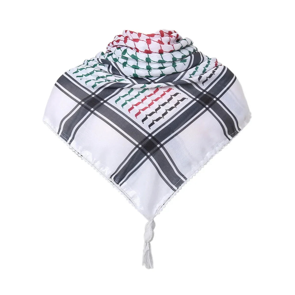 New Arab Men's and Women's Headscarf Jacquard Arafat UAE Dubai Scarf Middle East Saudi Arabia