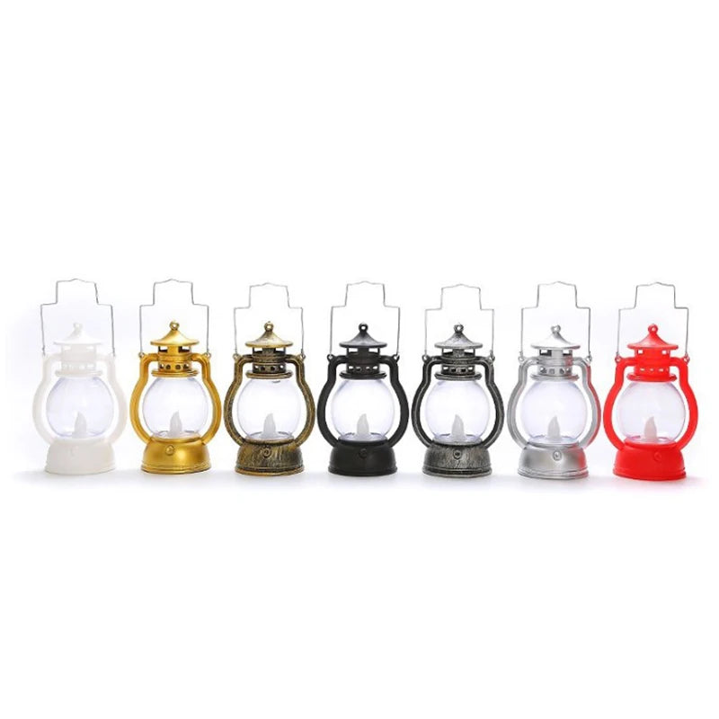 Retro Oil Lamp Halloween Decorative Led Small Home Party Lantern